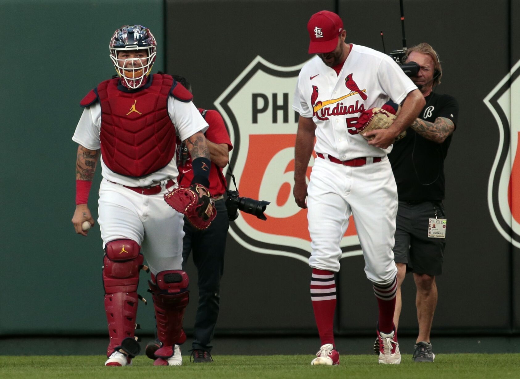 Cardinals, Brewers at Busch